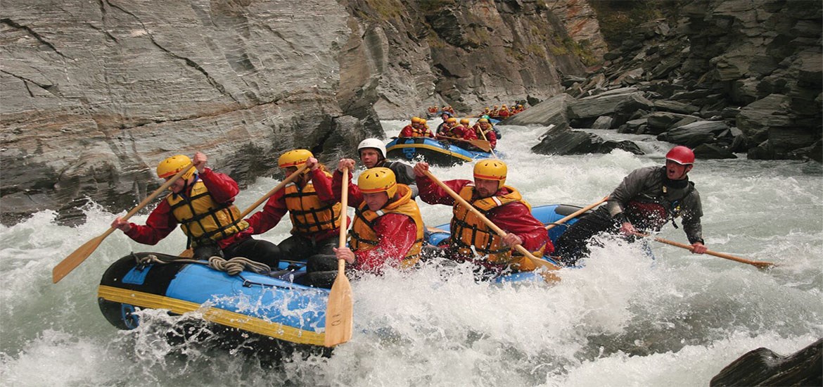 Shotover River Rafting