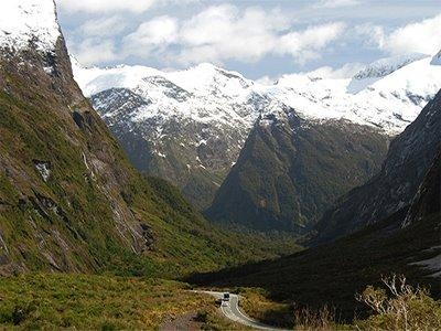 Along the Milford Road