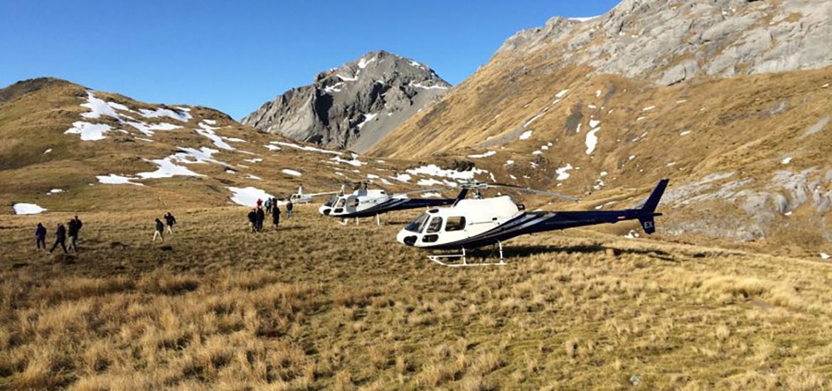 Nelson Tasman Heli Flights - LOTR Mt Owen