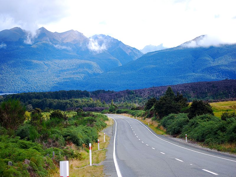 Driving on Milford Road 
