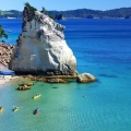 cathedral cove kayaking